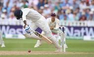 LBW occurs when the ball is pitched in line and would've gone on to hit the stumps